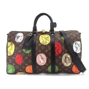 LOUIS VUITTON Monogram cameo Keepall Bandoliere 45 Luggage M59261 90197984